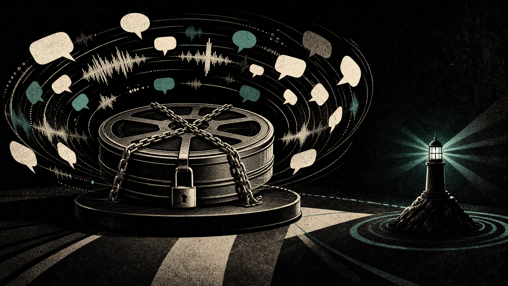 Editorial illustration for The Odyssey 2026 coverage and first-reaction context: The Odyssey Coverage Is Loud: What First Reactions Can—and Cannot—Tell You — July 24, 2026 Context Update.