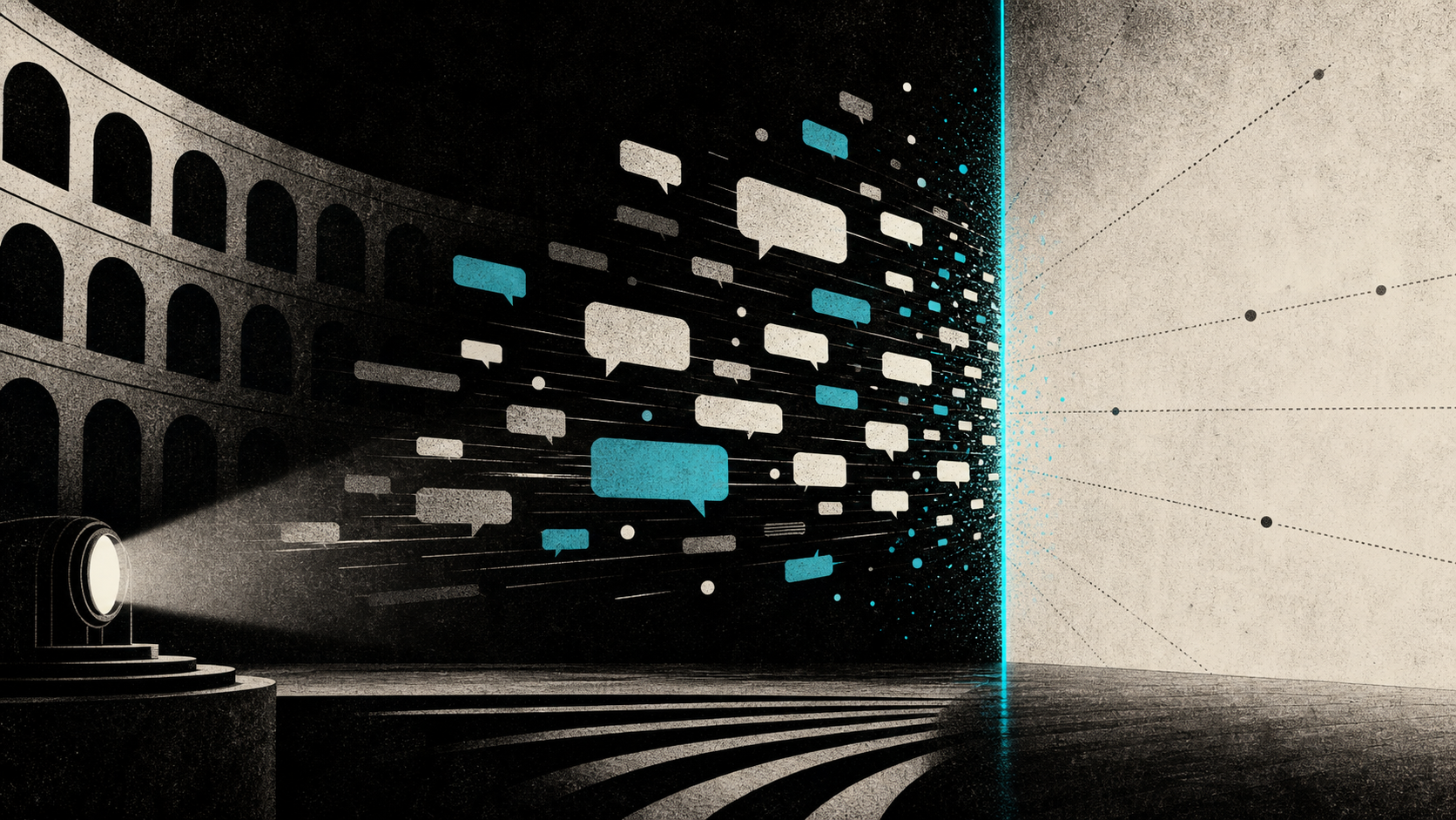 Editorial illustration for The Odyssey 2026 coverage and first-reaction context: The Odyssey Coverage Is Loud: What First Reactions Can—and Cannot—Tell You — July 26, 2026 Context Update.